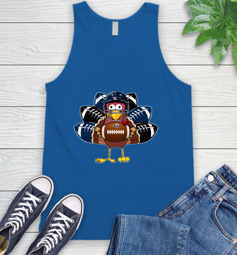 Los Angeles Rams Turkey Thanksgiving Day Tank Top 5