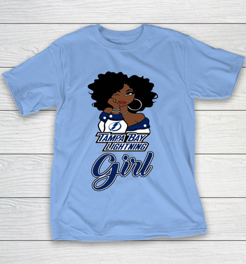 Tampa Bay Lightning Girl NHL Youth T-Shirt 10