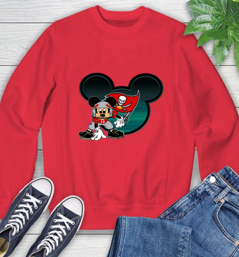 NFL Tampa Bay Buccaneers Mickey Mouse Disney Football T Shirt Sweatshirt 10