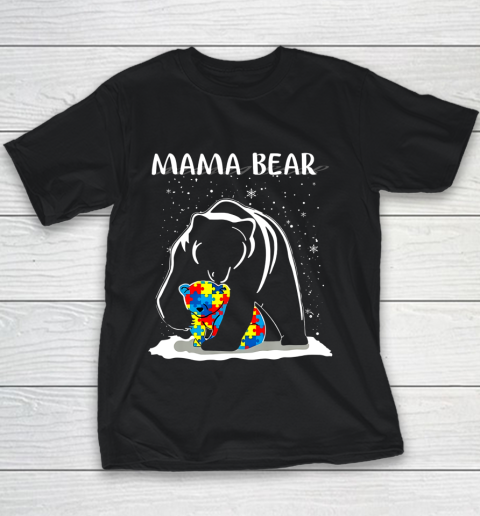 Mama Bear Autism Youth T-Shirt