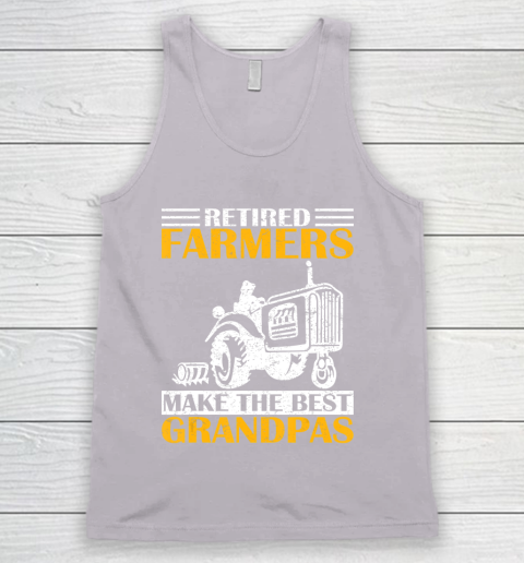 GrandFather gift shirt Retired Farmer Tractor Make The Best Grandpa Retirement Gift T Shirt Tank Top 3