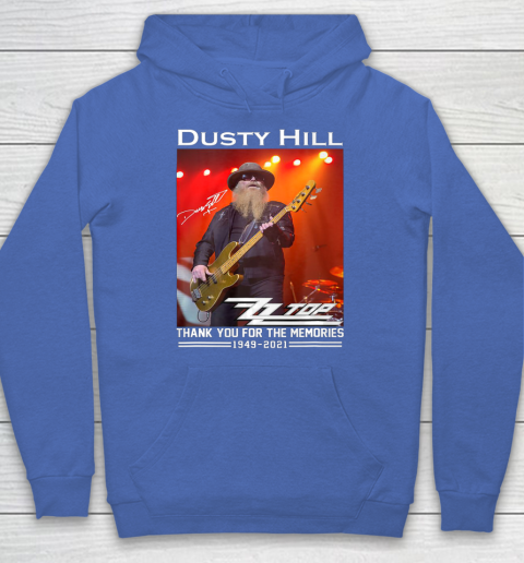 Dusty Hill Thank You For Memories Hoodie 6