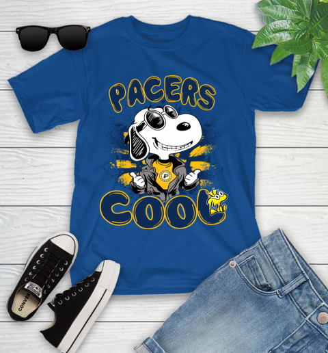 NBA Basketball Indiana Pacers Cool Snoopy Shirt Youth T-Shirt 10