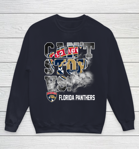 NHL Florida Panthers Hockey Can't Stop Vs Youth Sweatshirt 2