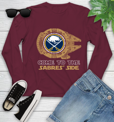 NHL Come To The Buffalo Sabres Wars Hockey Sports Youth Long Sleeve 6