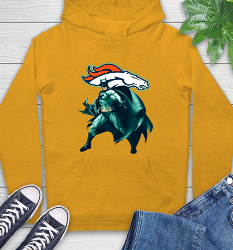 NFL Batman Football Sports Denver Broncos Hoodie 3