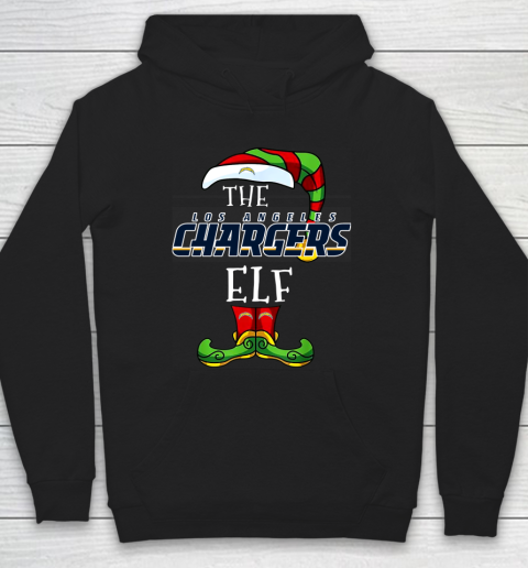 Los Angeles Chargers Christmas ELF Funny NFL Hoodie