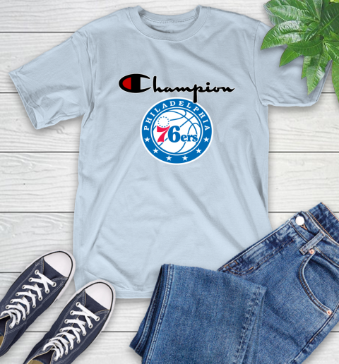NBA Basketball Philadelphia 76ers Champion Shirt T-Shirt 8