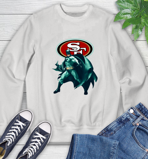 NFL Batman Football Sports San Francisco 49ers Sweatshirt