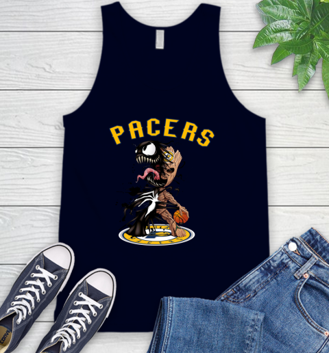 NBA Indiana Pacers Basketball Venom Groot Guardians Of The Galaxy Tank Top 3