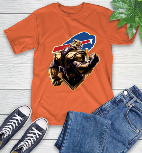 NFL Thanos Avengers Endgame Football Sports Buffalo Bills T-Shirt 5