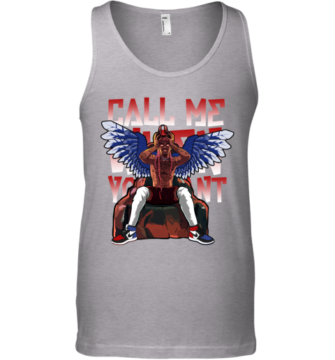 Air Jordan 1 Top 3 Jordan 1 Matching Sneaker Tshirt Call Me When You Want V2 Red and Blue Jordan Tshirt