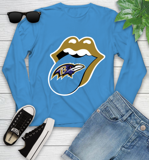 Baltimore Ravens NFL Football Lips I Root For My Team Adoring Fan 131
