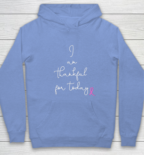 Womens Fighting Breast Cancer Product Gift Battling Through Chemo Hoodie 8