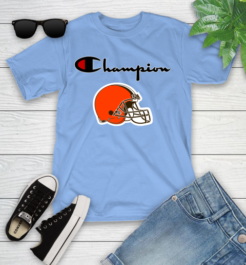 NFL Football Cleveland Browns Champion Shirt Youth T-Shirt 10