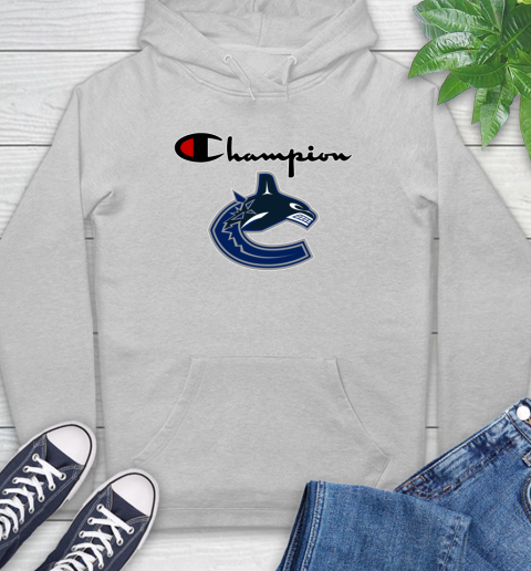 NHL Hockey Vancouver Canucks Champion Shirt Hoodie 4