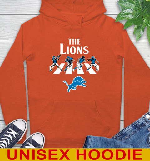 NFL Football Detroit Lions The Beatles Rock Band Shirt Hoodie 4