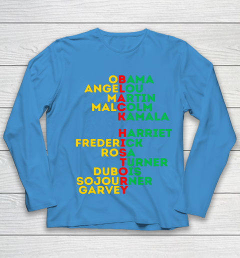 Black History Month Dream Like Leaders African American Love Youth Long Sleeve 5