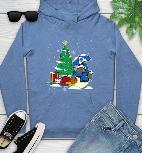 Golden State Warriors NBA Basketball Cute Tonari No Totoro Christmas Sports Youth Hoodie 13