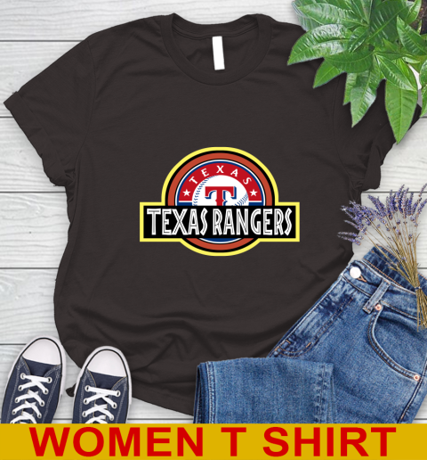 MLB Texas Rangers Jurassic Park Dinosaur Movie Baseball Sports 96