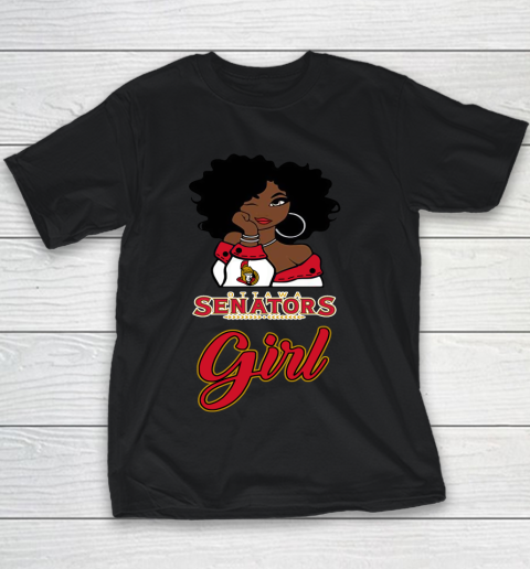 Ottawa Senators Girl NHL Youth T-Shirt 2