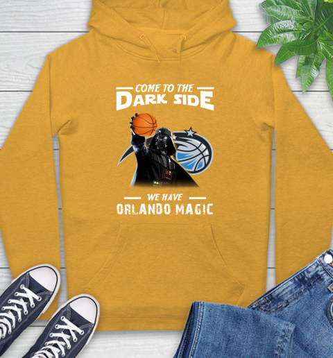 NBA Come To The Dark Side We Have Orlando Magic Star Wars Darth Vader Basketball Hoodie 2