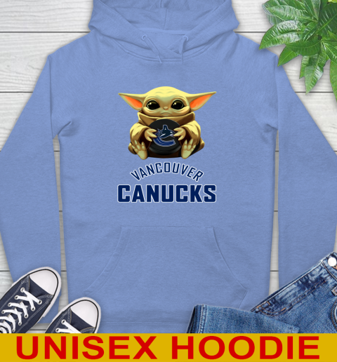 NHL Hockey Vancouver Canucks Star Wars Baby Yoda Shirt 23