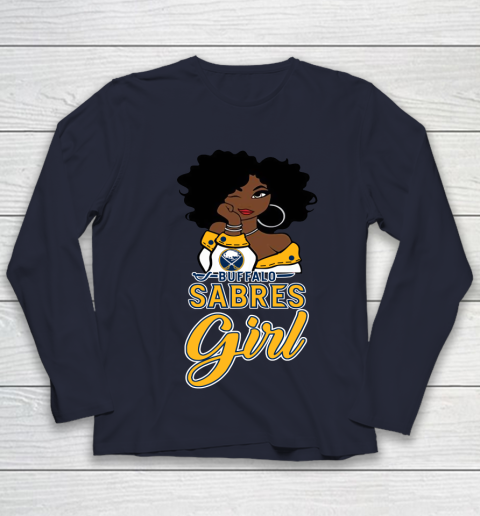 Buffalo Sabres Girl NHL Youth Long Sleeve 3