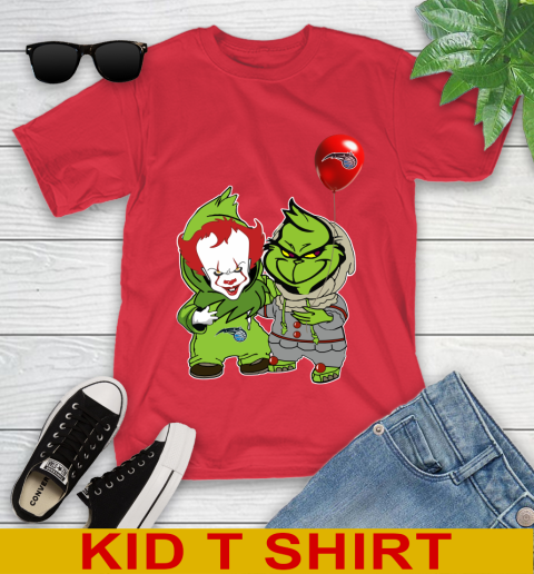 Orlando Magic Baby Pennywise Grinch Christmas NBA Basketball Youth T-Shirt 10