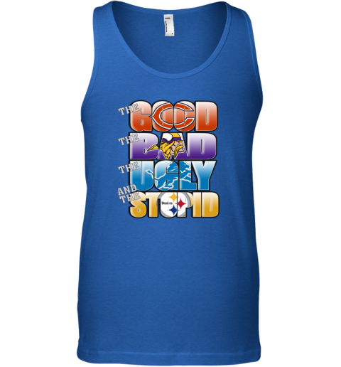 NFL The Good Bad Ugly Stupid Mashup Chicago Bears Tank Top - Rookbrand