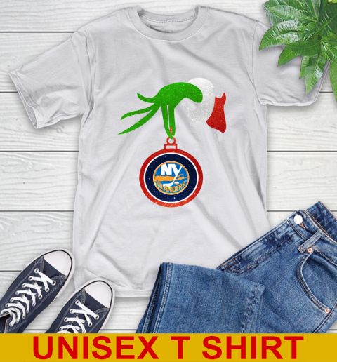 New York Islanders Grinch Merry Christmas NHL Hockey T-Shirt 12