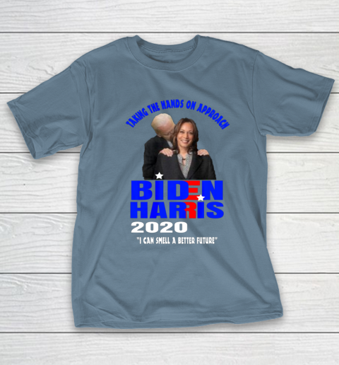 Anti Joe Biden Kamala Harris Hands On Can Smell The Future T-Shirt 6
