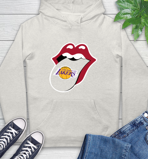 Los Angeles Lakers NBA Basketball Lips I Root For My Team Adoring Fan 24