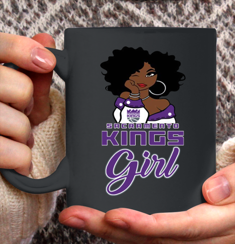 Sacramento Kings Girl NBA Ceramic Mug 11oz 3