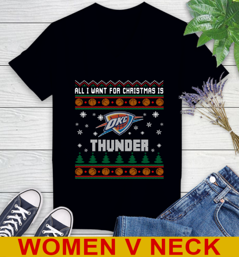 NBA Basketball All I Want For Christmas Is Oklahoma City Thunder 73