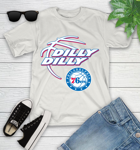 NBA Philadelphia 76ers Dilly Dilly Basketball Sports Youth T-Shirt 24
