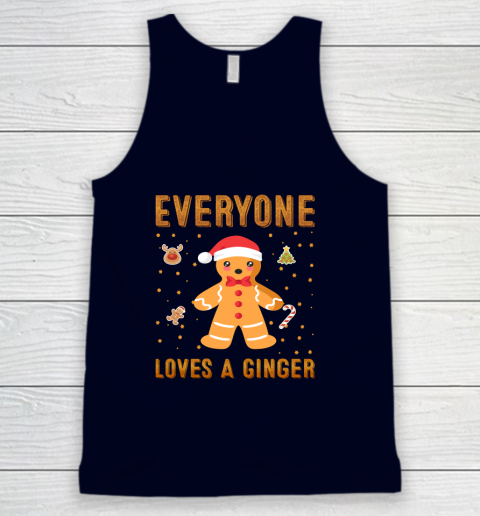 Everyone Loves A Ginger Funny Christmas Tank Top 2