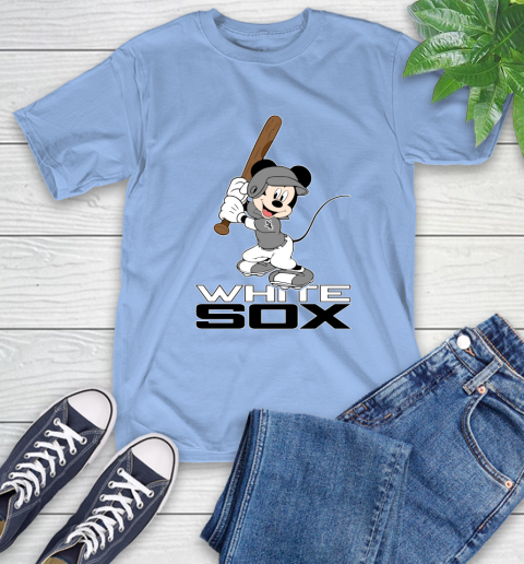 MLB Baseball Chicago White Sox Cheerful Mickey Mouse Shirt T-Shirt 12