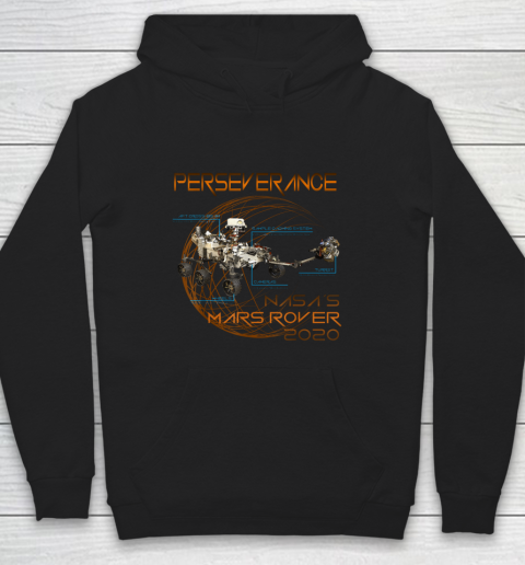 Schematic Perseverance The New NASA Mars Rover 2020 Hoodie