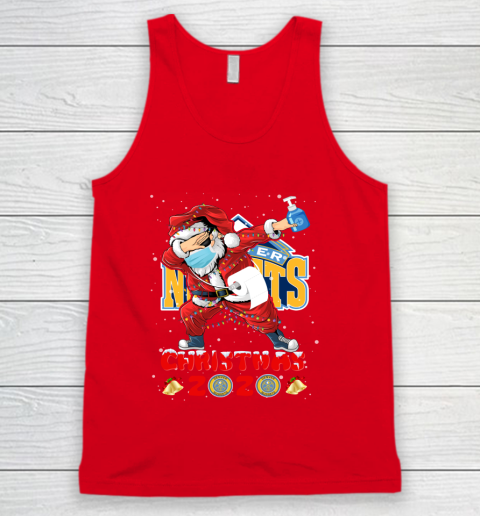 Denver Nuggets Funny Santa Claus Dabbing Christmas 2020 NBA Tank Top 5