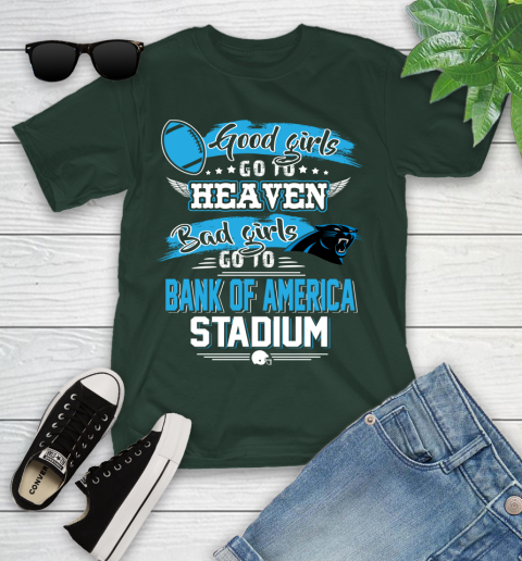 Carolina Panthers NFL Bad Girls Go To Bank of America Stadium Shirt Youth T-Shirt 5