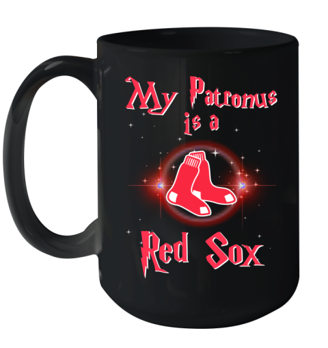 MLB Baseball Harry Potter My Patronus Is A Boston Red Sox Ceramic Mug 15oz