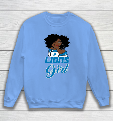 Detroit Lions Girl NFL Sweatshirt 9
