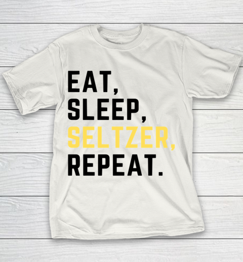 Bud Light Seltzer  Eat Sleep Seltzer Repeat Youth T-Shirt