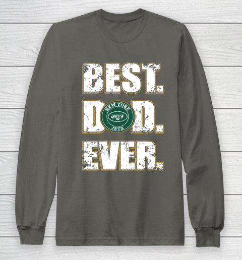 NFL New York Jets Football Best Dad Ever Family Shirt Long Sleeve T-Shirt 5