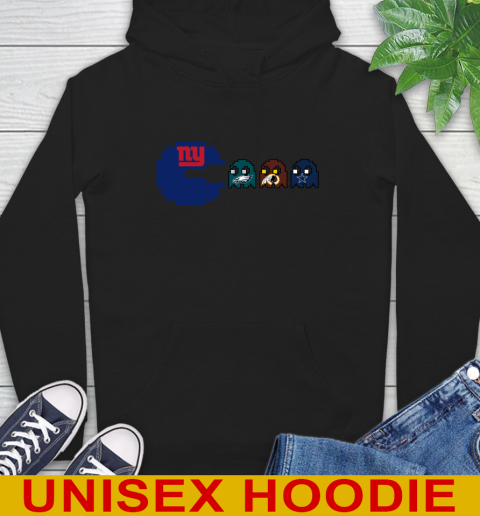 New York Giants NFL Football Pac Man Champion Hoodie 2