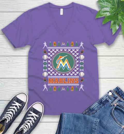 Miami Marlins Merry Christmas MLB Baseball Loyal Fan Ugly Shirt 55