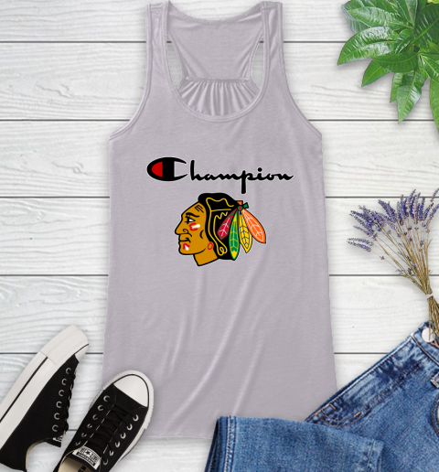 NHL Hockey Chicago Blackhawks Champion Shirt Racerback Tank 3