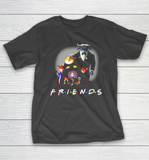 Zootopia characters F.r.i.e.n.d.s T-Shirt