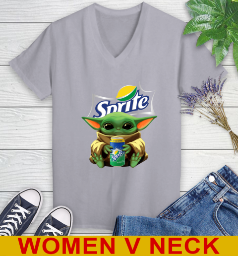 Star Wars Baby Yoda Hugs Sprite Soft Drink Shirt 81